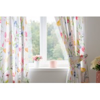Country Dream Larissa Curtains With Tie Backs