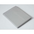 Belledorm Hotel Suite Satin Stripe Platinum 540 Thread Count Flat Sheets