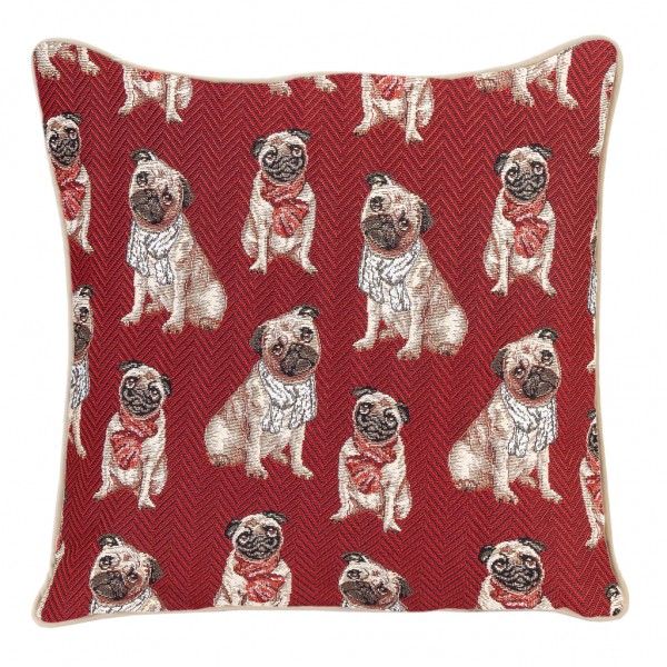 Tapestry Cushions Pug